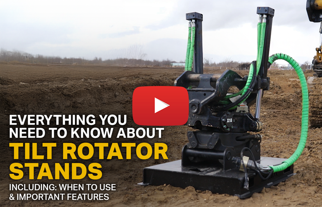Safety Stands for your Tilt Rotator (Video)