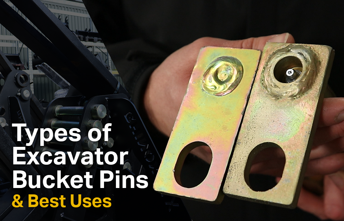 Bucket Pin Break Types of Excavator Bucket Pins & Best Uses – Rhinox Group