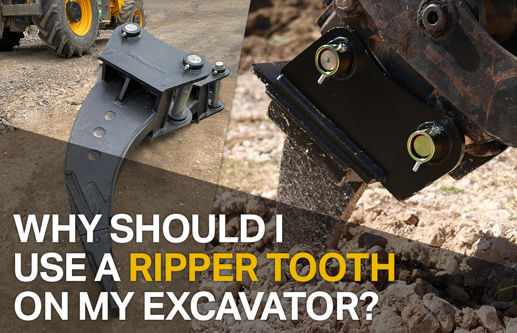 Why should I use a Ripper Tooth on my Excavator? | Rhinox Group UK