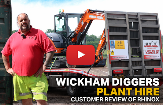 Plant Owner Review of Rhinox - Wickham Diggers Plant Hire (Video)