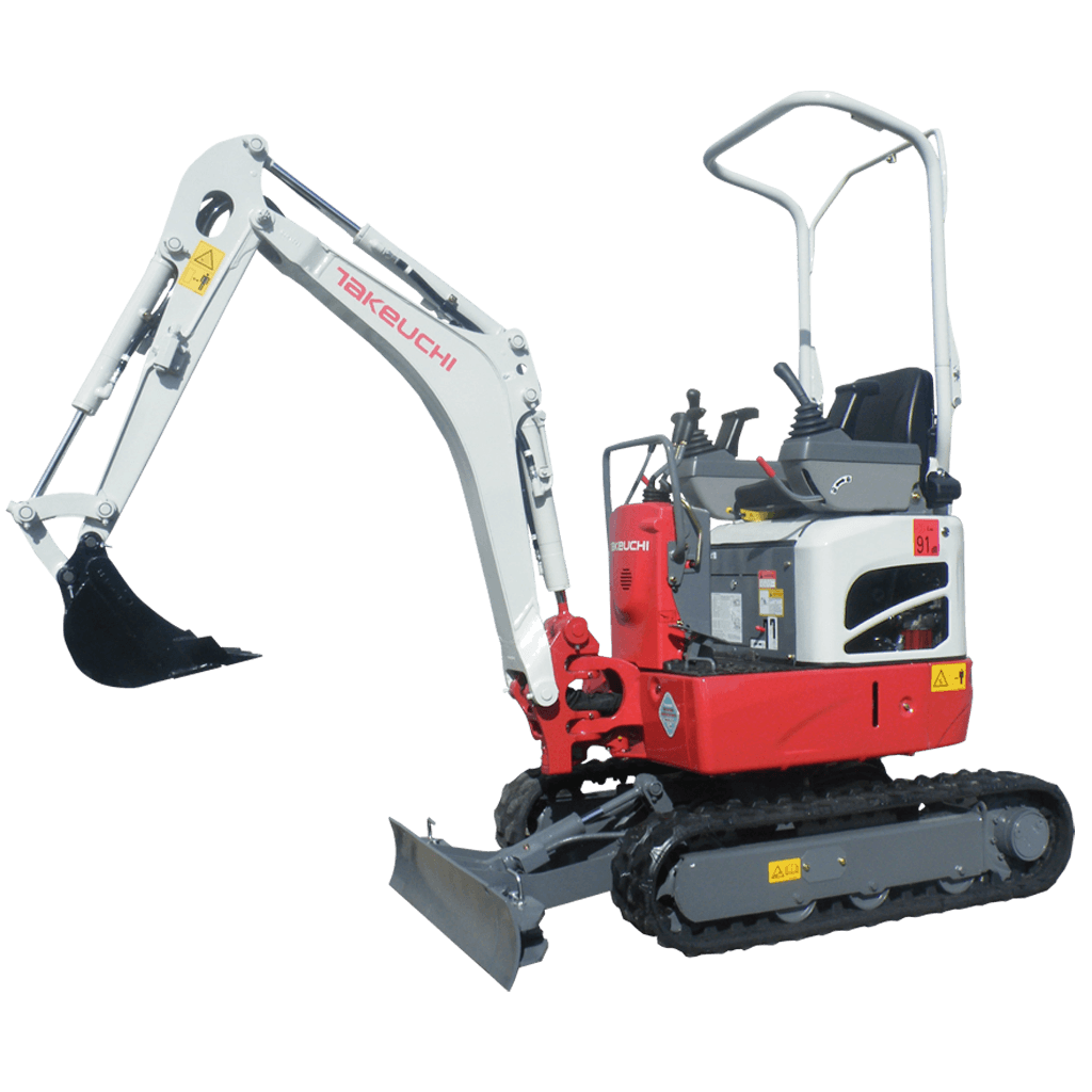 Takeuchi TB210R Micro Buckets & Attachments