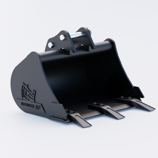 Kubota K008 Digging Bucket - 18" / 450mm - Toothed Bucket Front | Rhinox Group UK