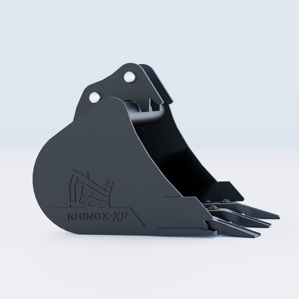 Kubota K008 Digging Bucket - 18" / 450mm - Toothed Bucket Side | Rhinox Group UK