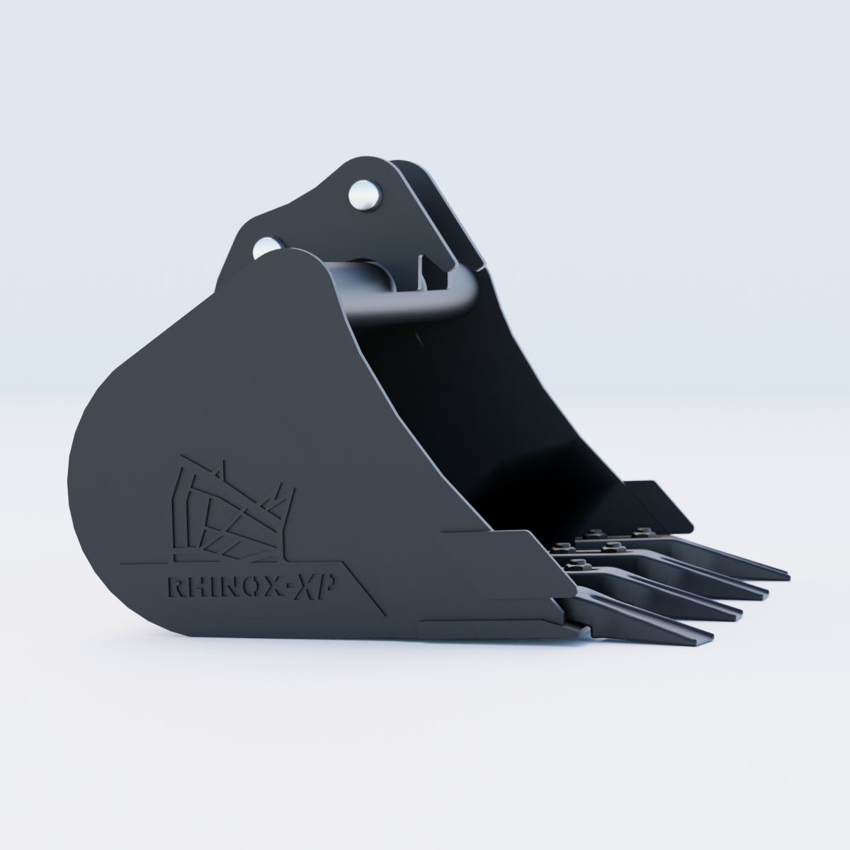 Kubota K008 Digging Bucket - 24" / 600mm - Toothed Bucket Side | Rhinox Group UK