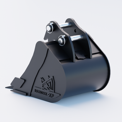 0G Digging Bucket - 12" / 300mm - Toothed Bucket Back | Rhinox Group UK