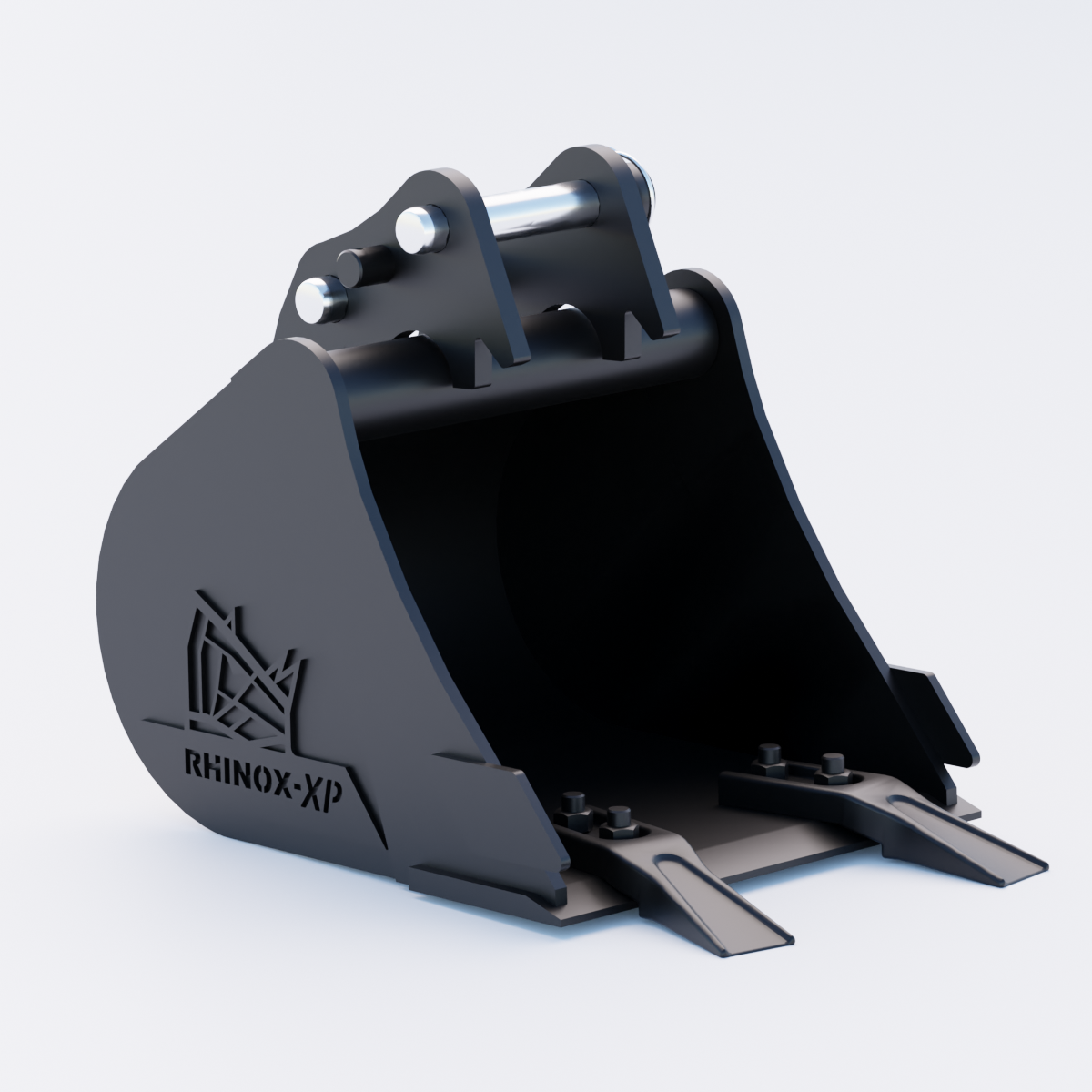 0G Digging Bucket - 12" / 300mm - Toothed Bucket Front | Rhinox Group UK