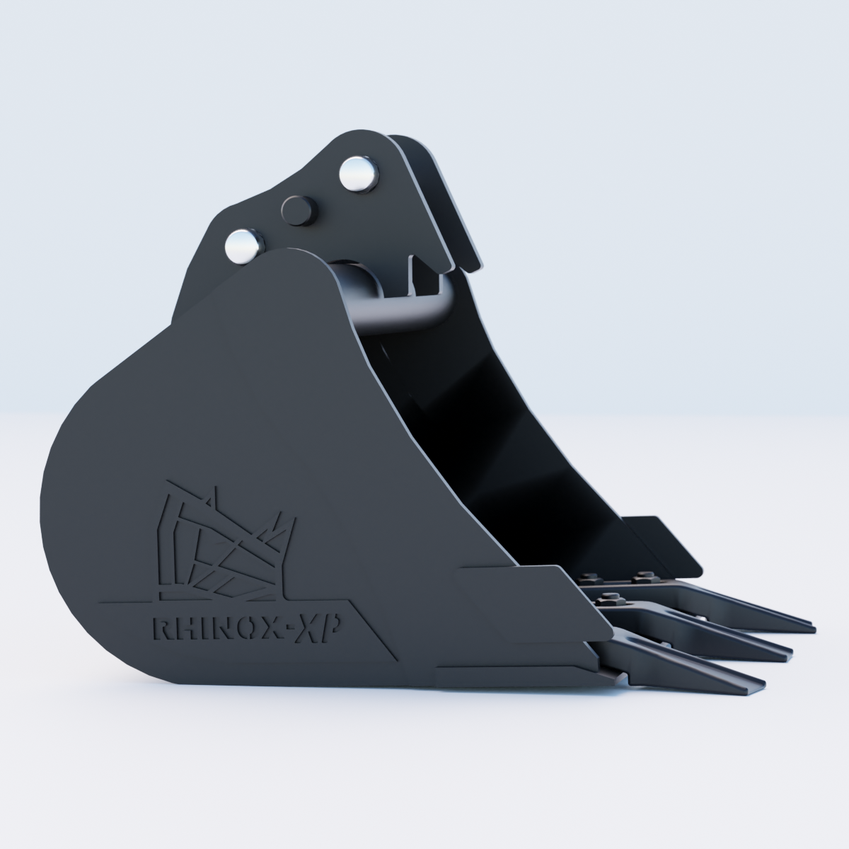 0G Digging Bucket - 18" / 450mm - Toothed Bucket Side | Rhinox Group UK