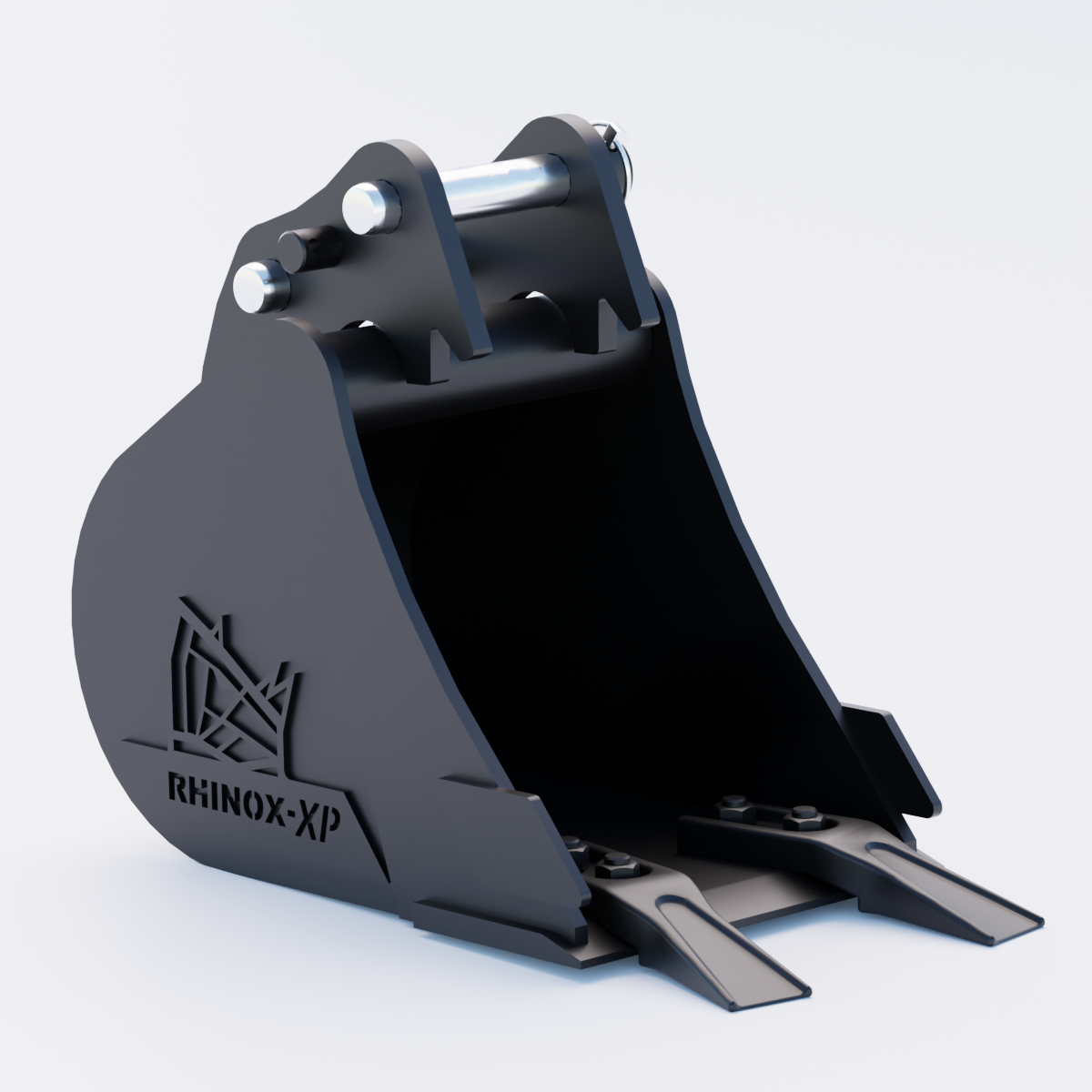 0G Digging Bucket - 9" / 230mm - Toothed Bucket Front | Rhinox Group UK