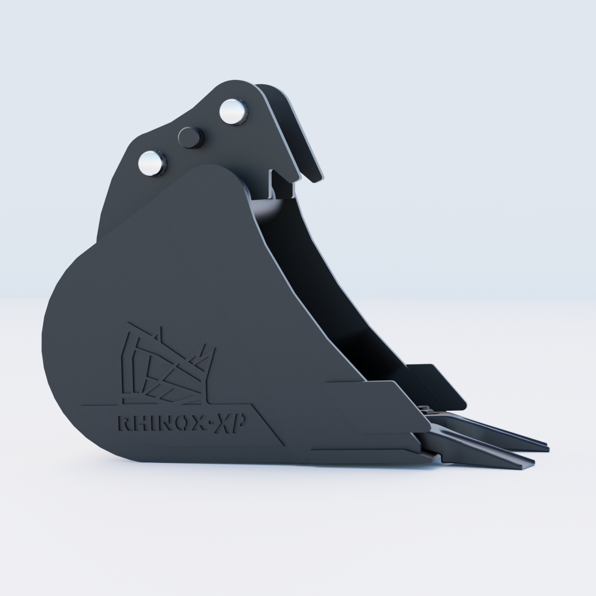0G Digging Bucket - 9" / 230mm - Toothed Bucket Side | Rhinox Group UK