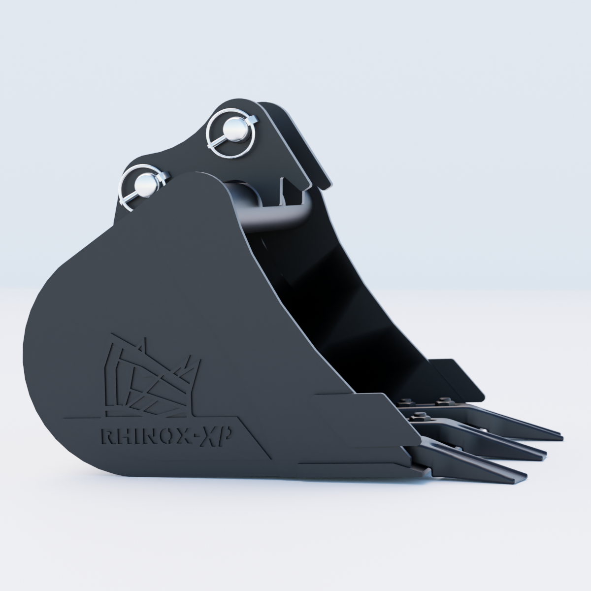 0H 18" Digging Bucket - Toothed Bucket Side
