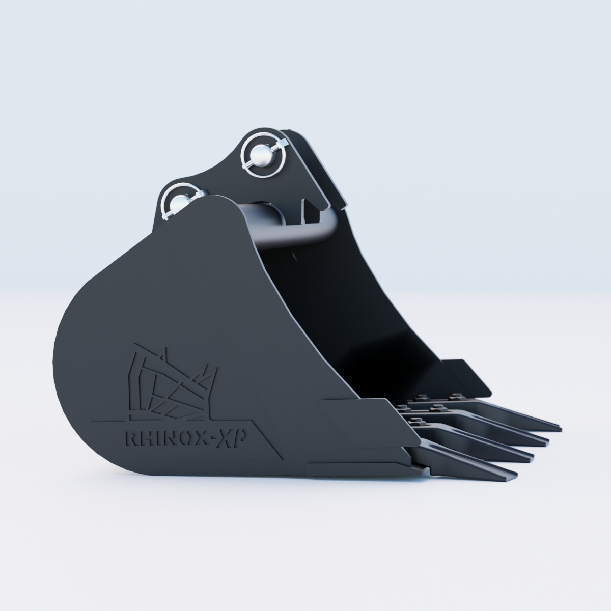 0H 24" Digging Bucket - Toothed Bucket Side