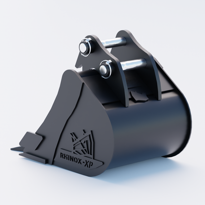 0N Digging Bucket - 12" / 300mm - Toothed Bucket Back