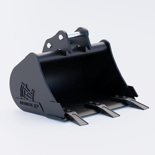 0N 18" Digging Bucket - Toothed Bucket Front
