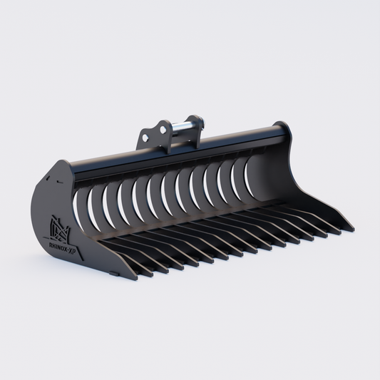 0N Rake Riddle Bucket - 36" / 900mm Front