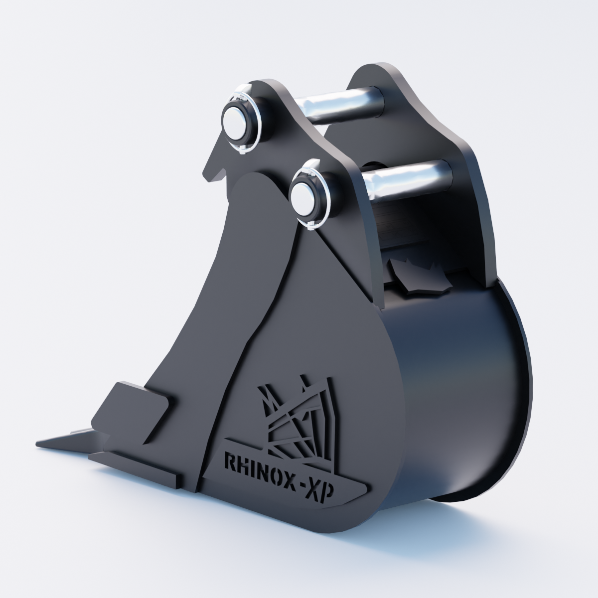 0N 6" Digging Bucket - Toothed Bucket Back