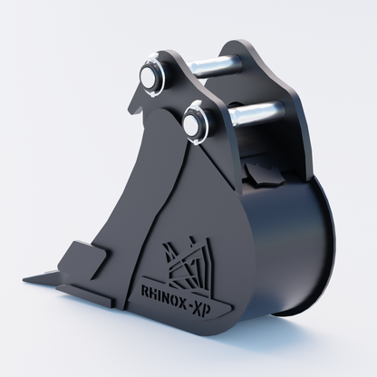 0N 6" Digging Bucket - Toothed Bucket Back
