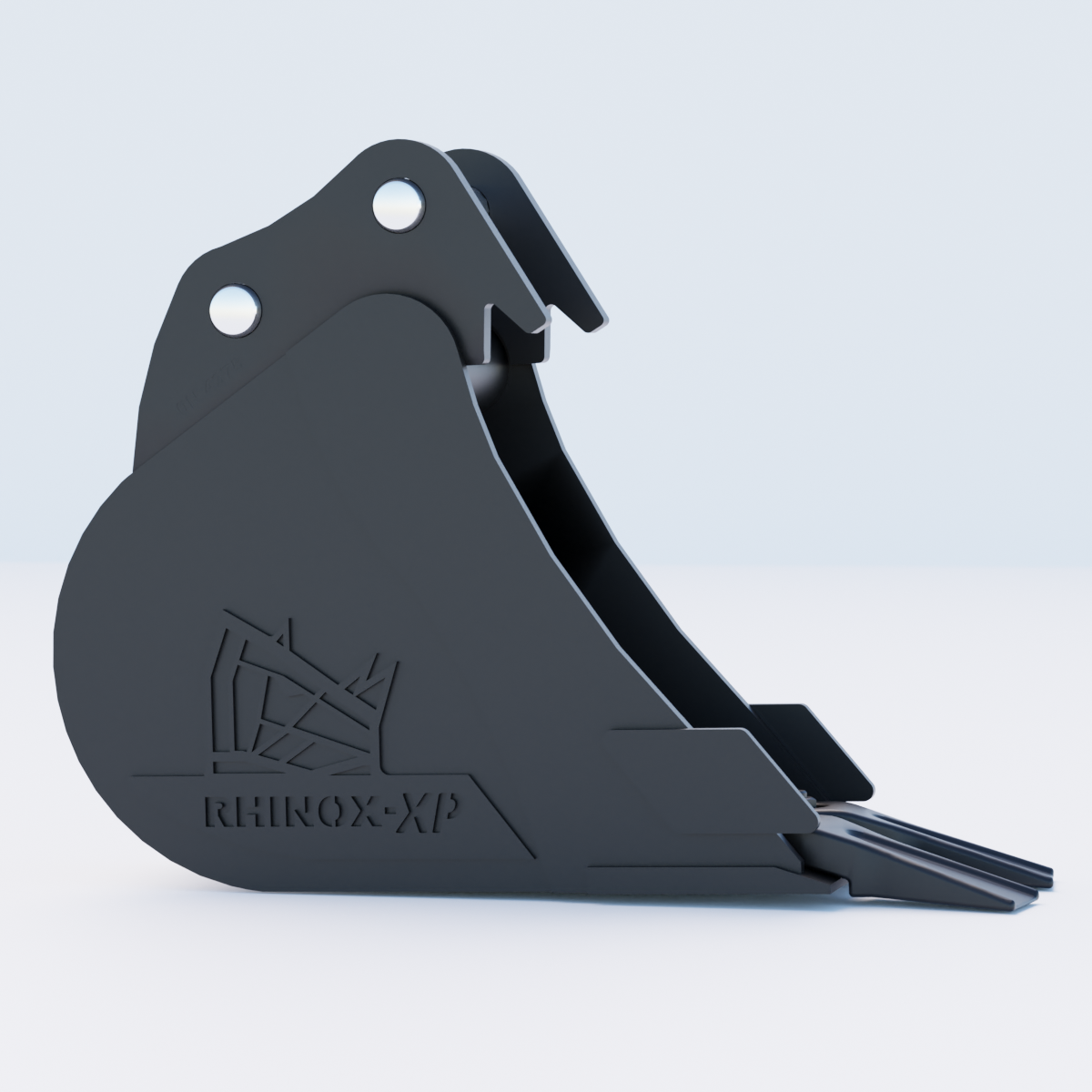 0N 6" Digging Bucket - Toothed Bucket Side