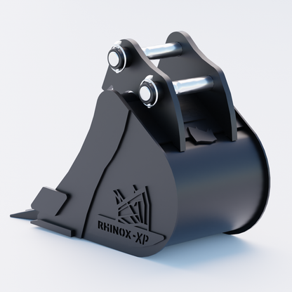 0N Digging Bucket - 9" - Toothed Bucket Back