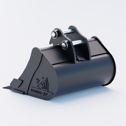 Sunward SWE 08B Digging Bucket - 18" / 450mm - Toothed Bucket Back | Rhinox Group UK