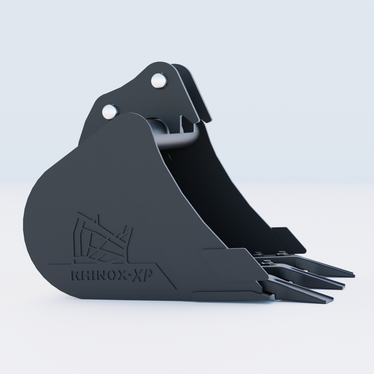 Sunward SWE 08B Digging Bucket - 18" / 450mm - Toothed Bucket Side | Rhinox Group UK