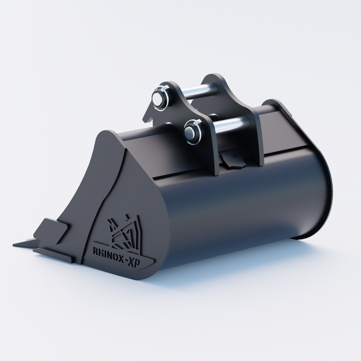 1QN (Micro) 18" Digging Bucket - Toothed Bucket Back