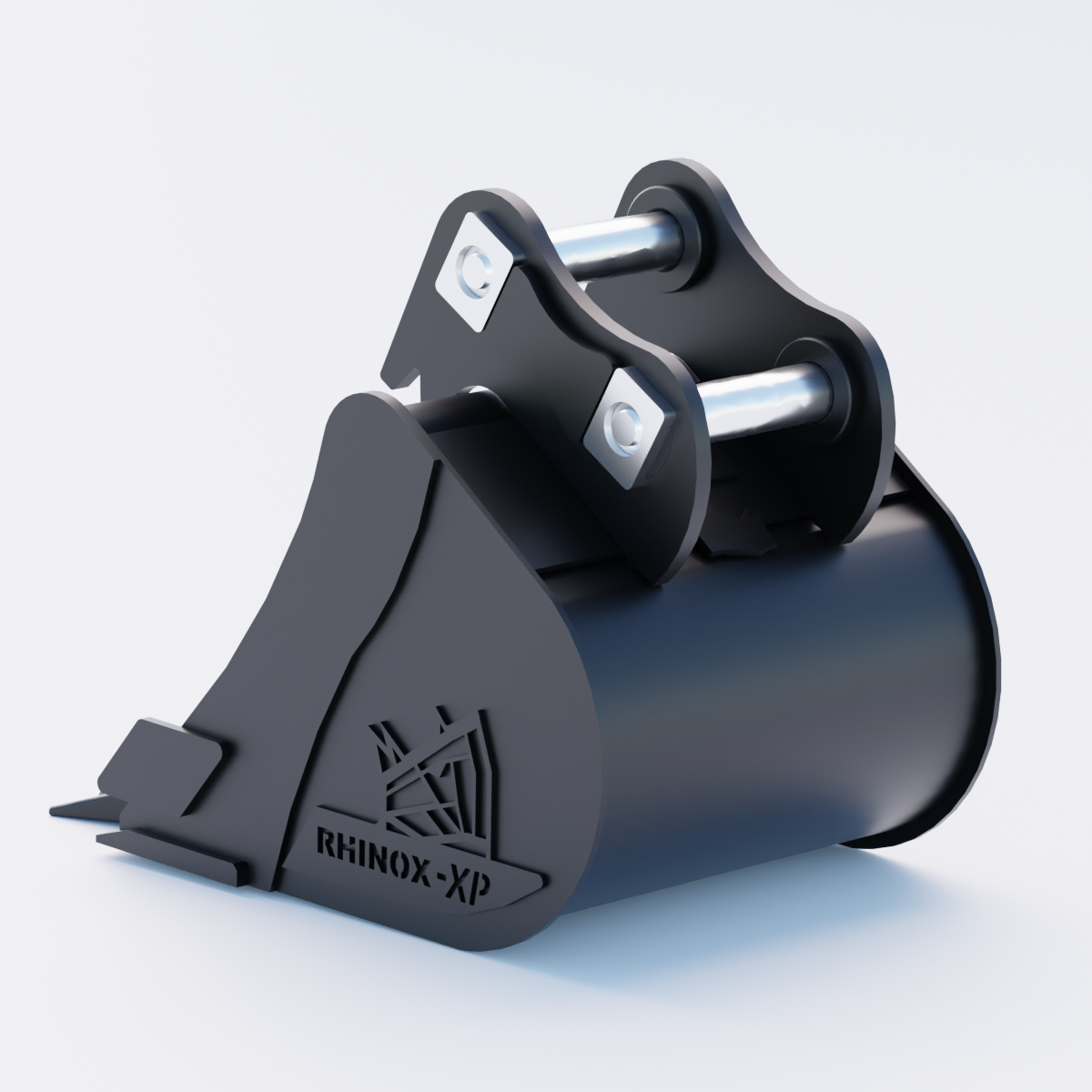 0W/1M,  Digging Bucket - 12" / 300mm - Toothed Bucket Back | Rhinox Group UK