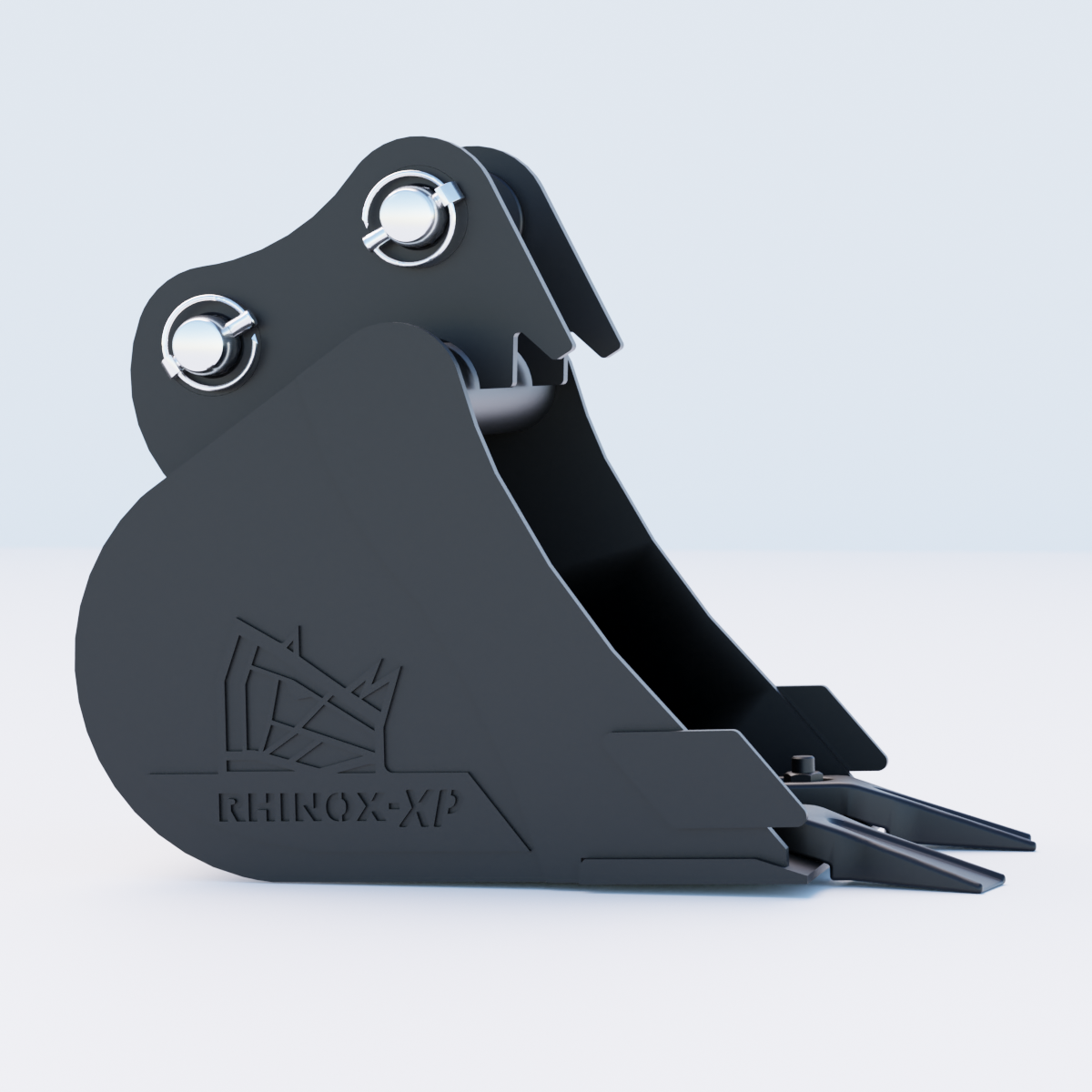0W/1M,  Digging Bucket - 12" / 300mm - Toothed Bucket Side | Rhinox Group UK