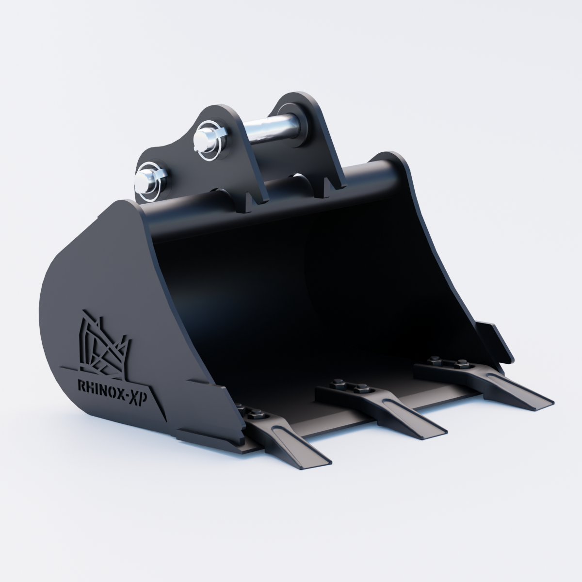 0W/1M,  Digging Bucket - 18" / 450mm - Toothed Bucket Front | Rhinox Group UK
