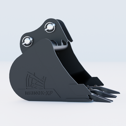 0W/1M,  Digging Bucket - 18" / 450mm - Toothed Bucket Side | Rhinox Group UK