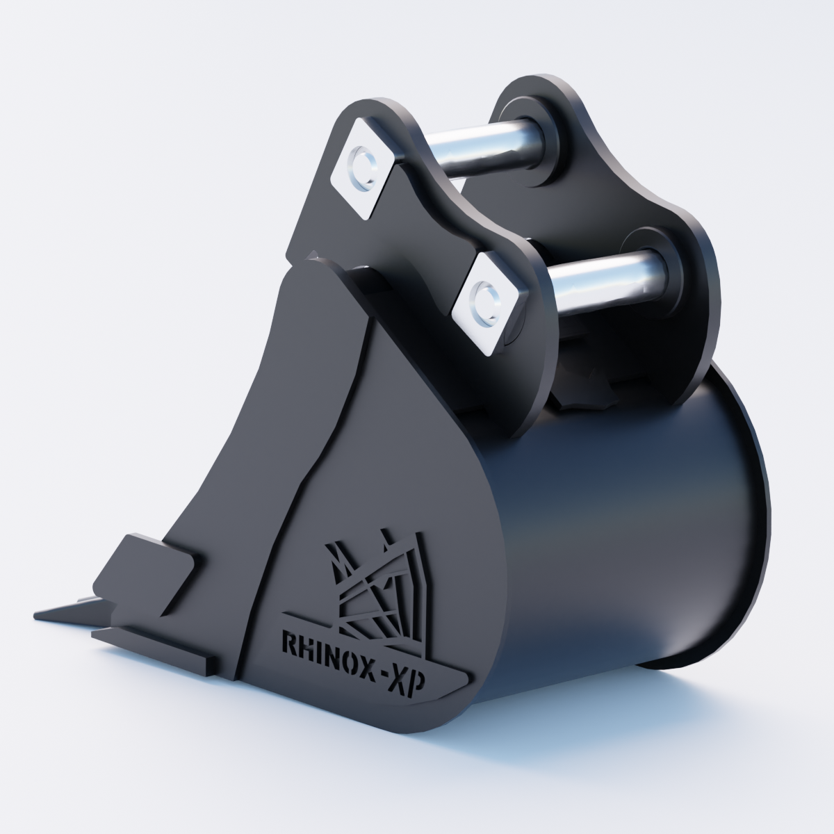 0W/1M,  Digging Bucket - 9" / 230mm - Toothed Bucket Back | Rhinox Group UK