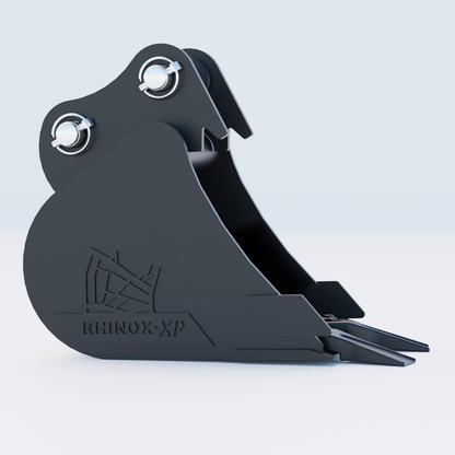 0W/1M,  Digging Bucket - 9" / 230mm - Toothed Bucket Side | Rhinox Group UK