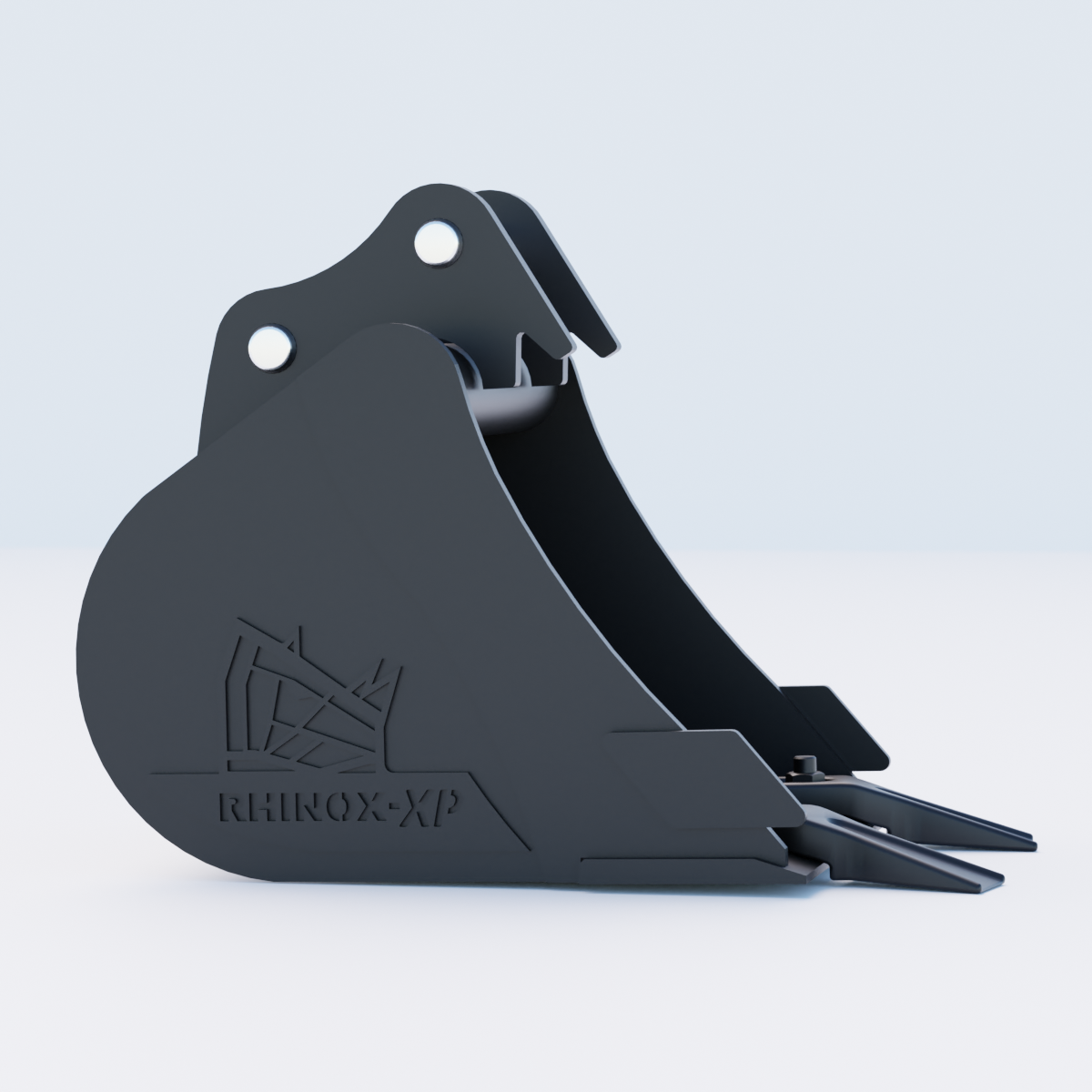 0Y Digging Bucket - 12" / 300mm - Toothed Bucket Side | Rhinox Group UK
