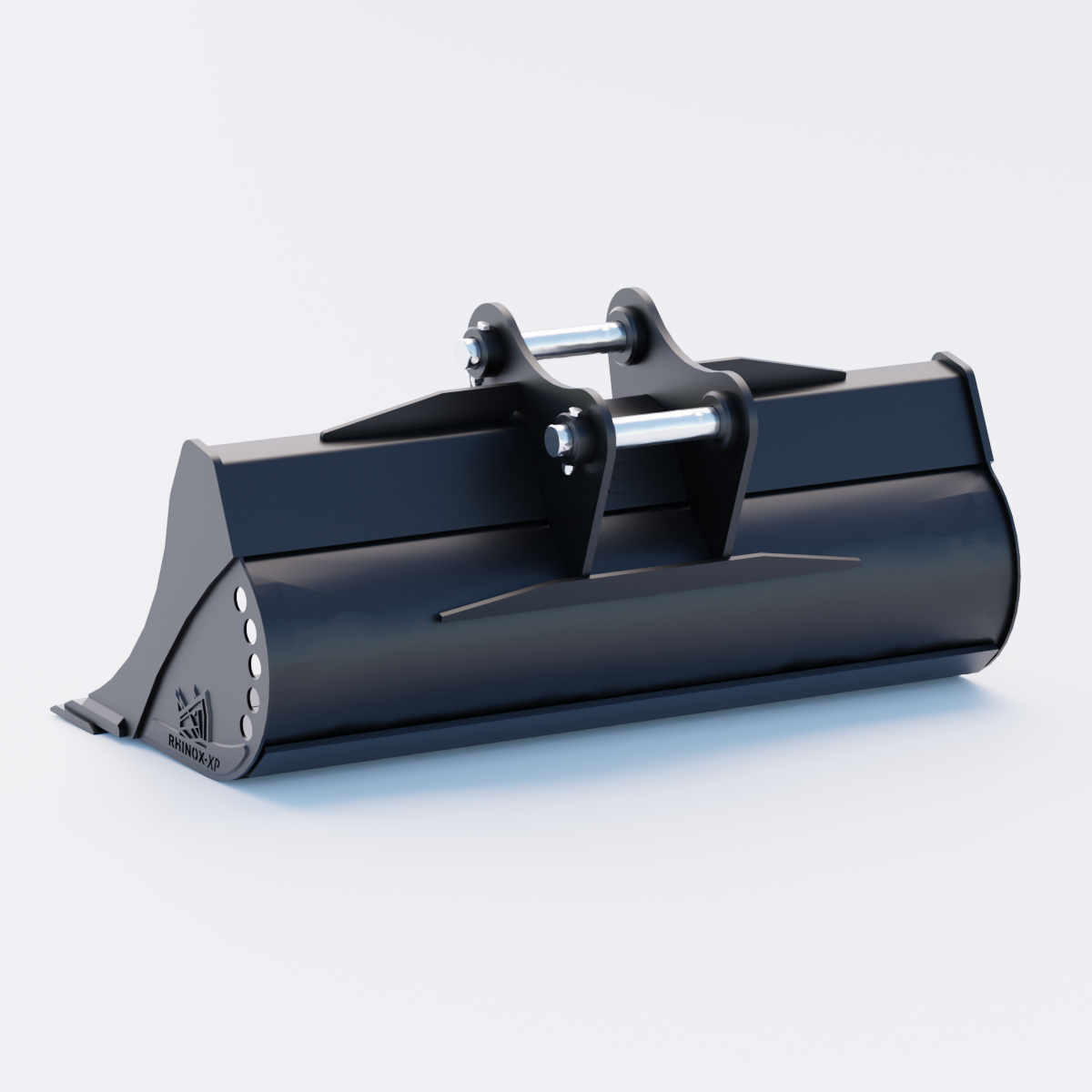 Sunward SWE 155UF Grading / Ditching Bucket with bolt-on blade and wear straps - 72" / 1800mm (c/w Pins) - Back