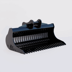 14 Ton Excavator Rake Riddle Bucket (c/w Pins)