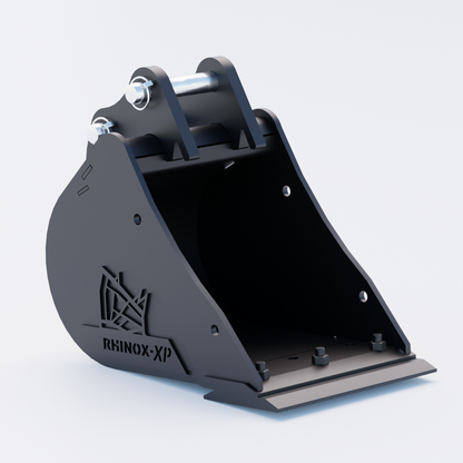 Yanmar SV19 Digging Bucket - 12" / 300mm - Bladed Bucket Front