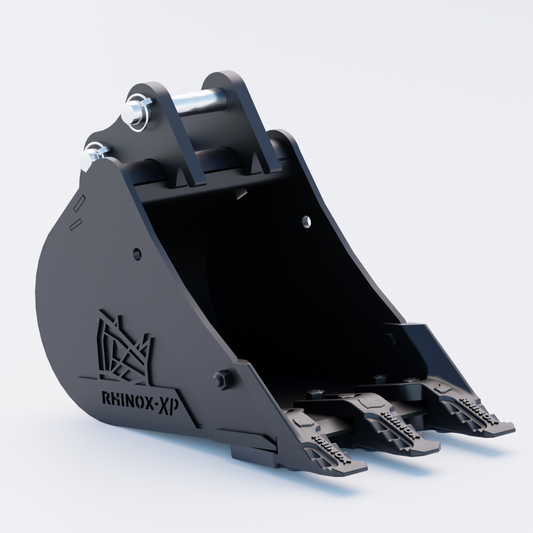 Yanmar SV19 Digging Bucket - 12" / 300mm - Toothed Bucket Front