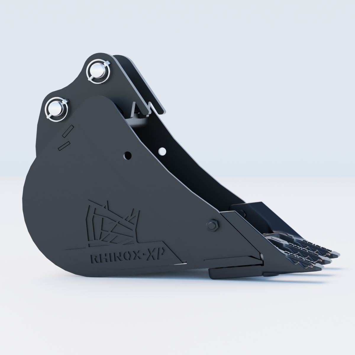 Yanmar SV19 Digging Bucket - 12" / 300mm - Toothed Bucket Side