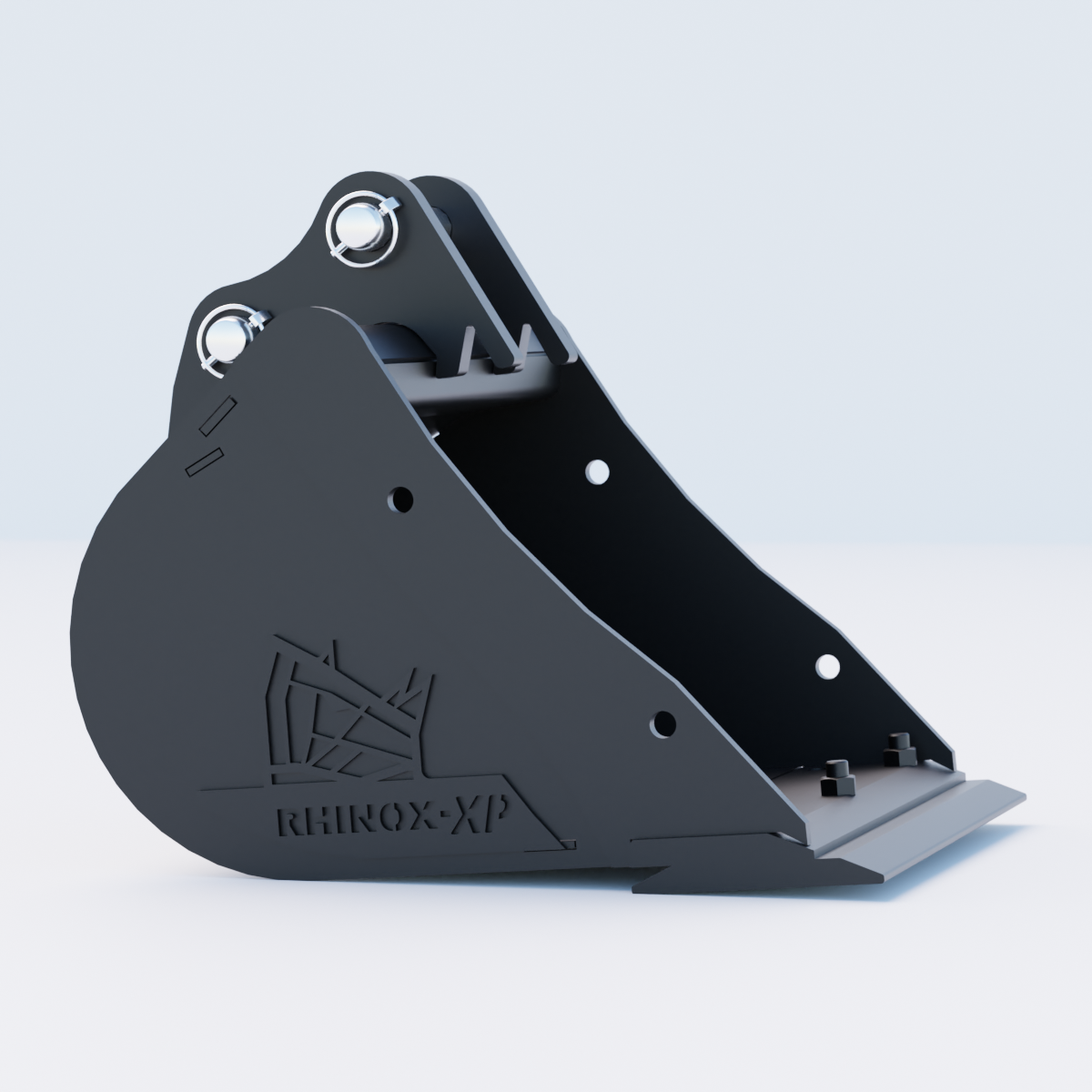 Yanmar SV19 Digging Bucket - 18" / 450mm - Bladed Bucket Side