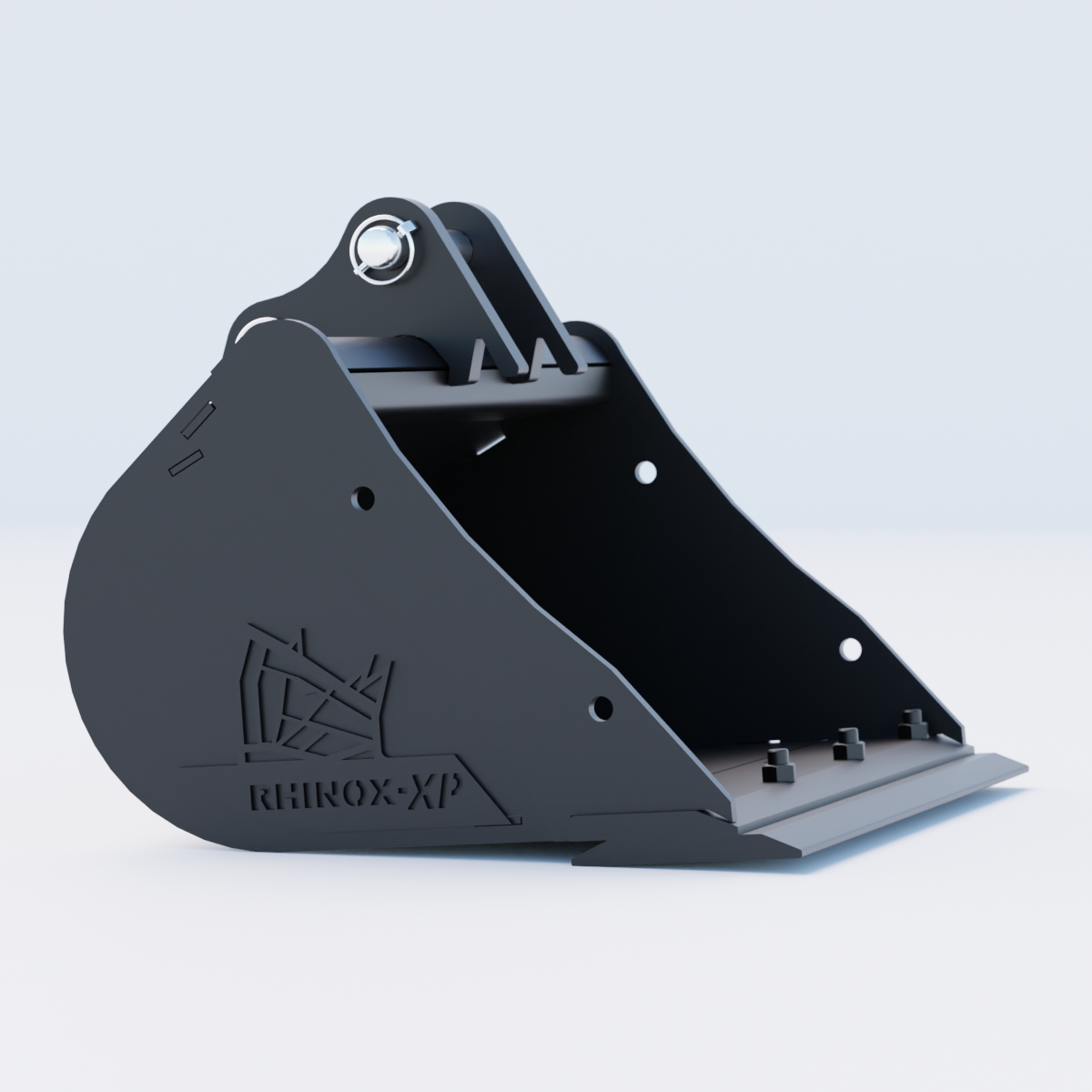 Yanmar SV19 Digging Bucket - 24" / 600mm - Bladed Bucket Side