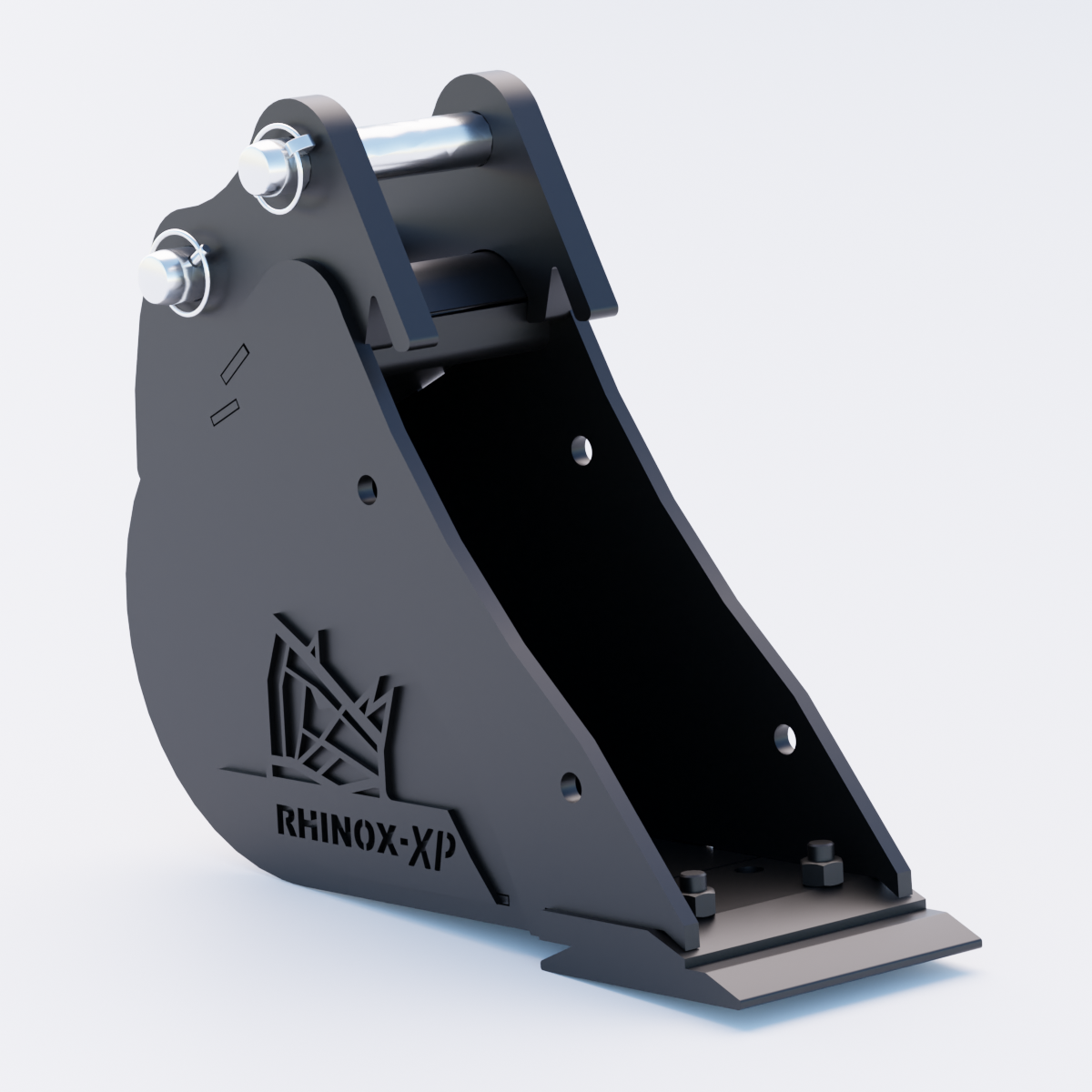Yanmar B15-3 Digging Bucket - 6" / 150mm - Bladed Bucket Front