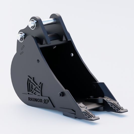 Yanmar SV19 Digging Bucket - 9" / 230mm - Toothed Bucket Front