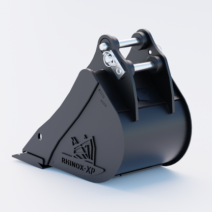 JCB 8017 Digging Bucket - 12" / 300mm | Rhinox Group UK - Bladed Bucket Back