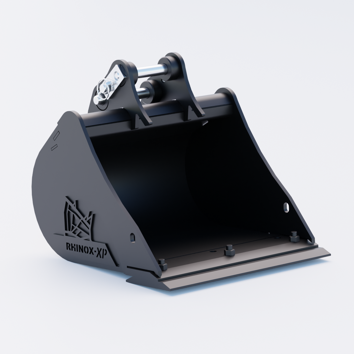 JCB 8017 Digging Bucket - 18" / 450mm | Rhinox Group UK - Bladed Bucket Front