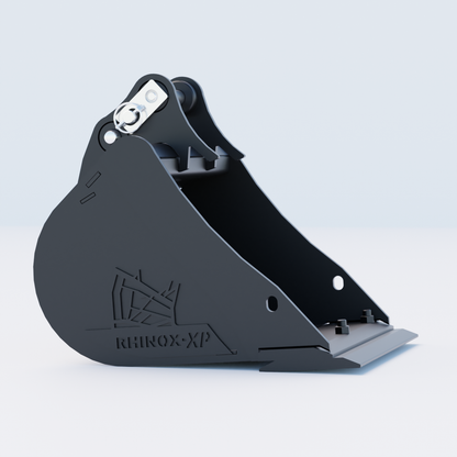 JCB 8017 Digging Bucket - 18" / 450mm | Rhinox Group UK - Bladed Bucket Side