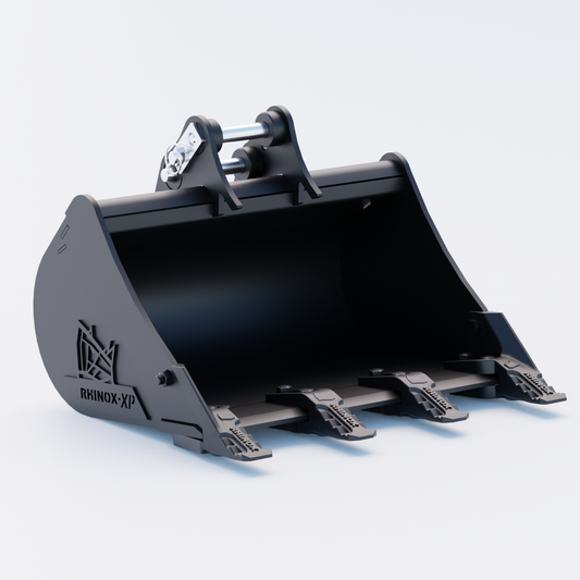JCB 8017 Digging Bucket - 24" / 600mm | Rhinox Group UK - Toothed Bucket Front