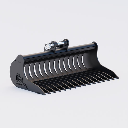 Kubota KX36-2 Rake Riddle Bucket - 36" / 900mm Front