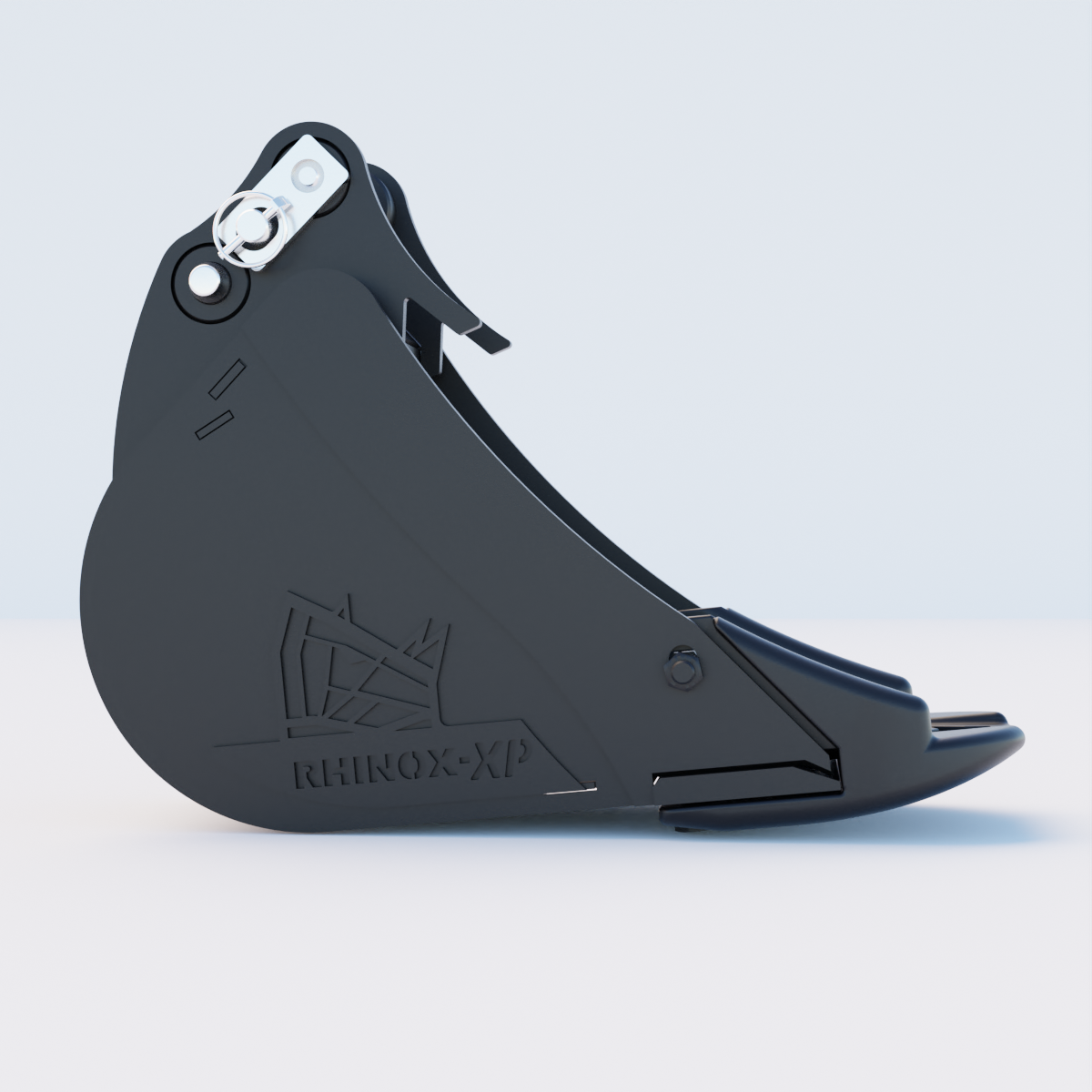 JCB 8014 CTS Utility Bucket with Unitusk Blade - 9" / 230mm Side