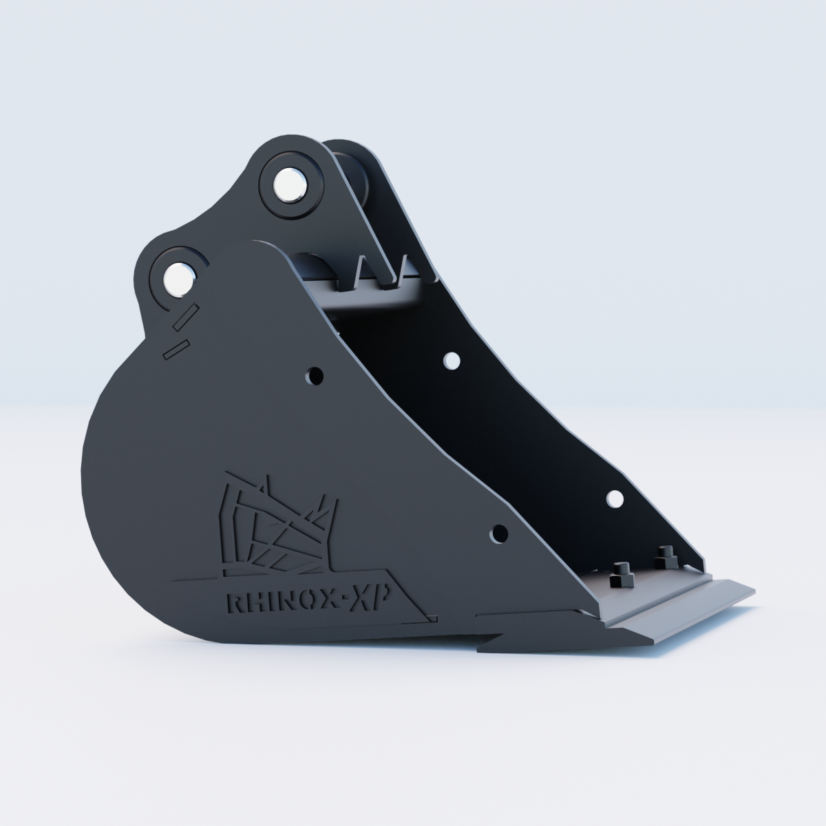 Doosan DX20ZE-7 Digging Bucket - 18" / 450mm - Bladed Bucket Side