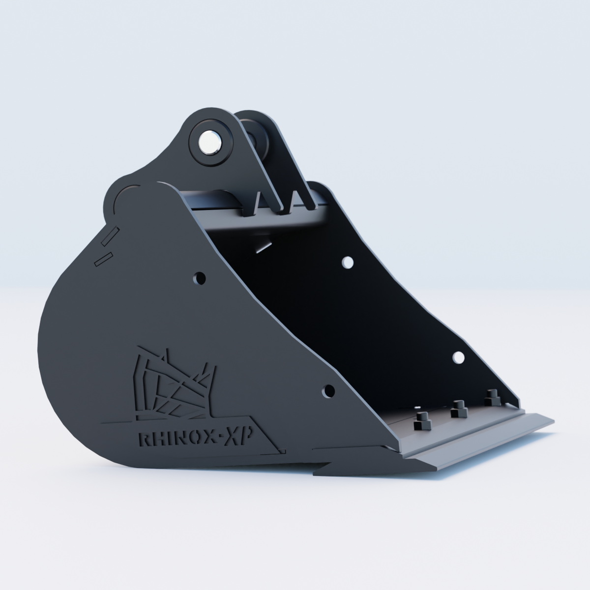 Doosan DX20ZE-7 Digging Bucket - 24" / 600mm - Bladed Bucket Side