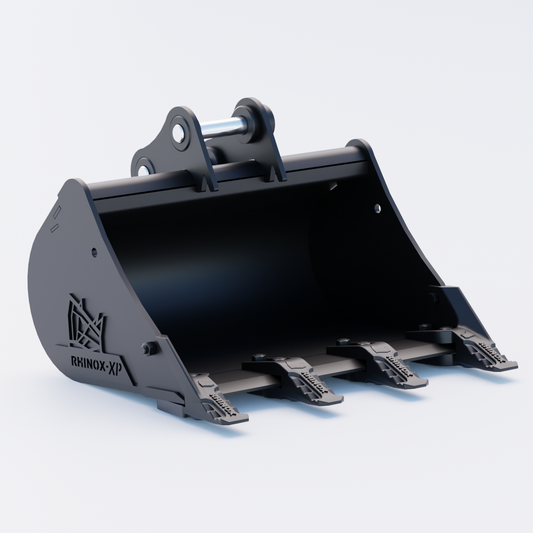 Doosan DX20ZE-7 Digging Bucket - 24" / 600mm - Toothed Bucket Front